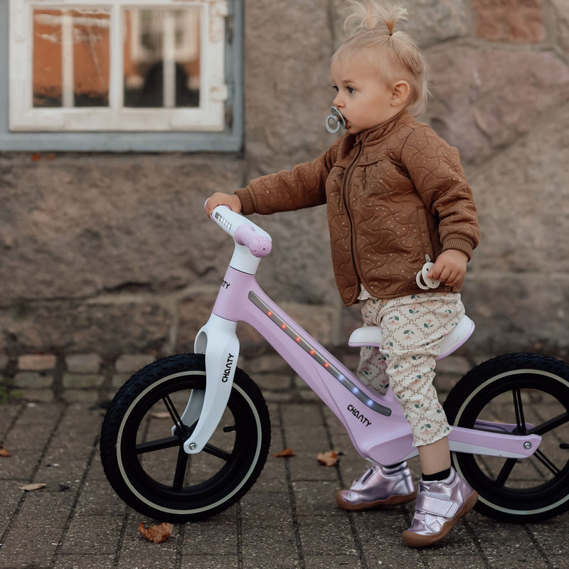 Chanty Go Pink Laufrad | Mit integriertem Licht