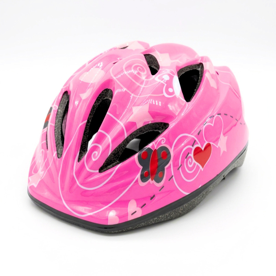 Chanty Kinderhelm – Pink mit Schmetterling