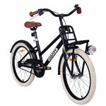 Schwarzes Fahrrad mit weißen Reifen