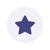 zeigt ein Sternsymbol in einem Kreis