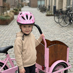 Chanty Kinderhelm – Rosa mit Herzen