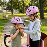 Chanty Kinderhelm – Rosa mit Herzen