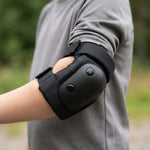 CHANTY Kinderhelm + Schutzset – Schwarz