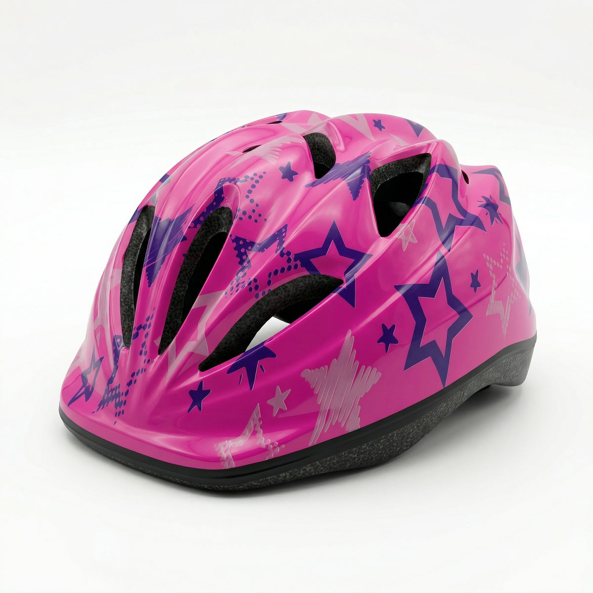 Chanty Kinderhelm – Pink mit Sternen