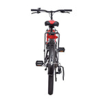 Chanty 24" Kinderfahrrad – Junge – Schwarz/Rot – 7 Gänge & V-Bremsen