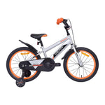 CHANTY Go Speedy 18" Silber Jungenfahrrad | 5-7 Jahre