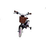 CHANTY Lovely 12" Schwarzes Mädchenfahrrad | 2-4 Jahre |