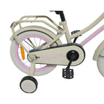 CHANTY Hübsches 14" Beige Mädchenfahrrad | 3-5 Jahre |