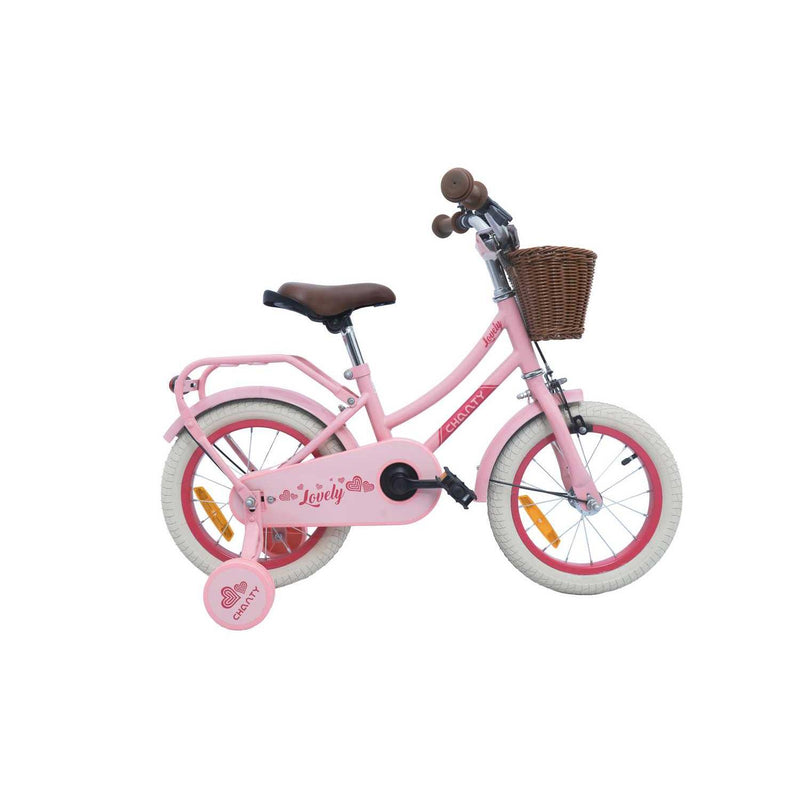 CHANTY Lovely 14" Pinkes Mädchenfahrrad | 3-5 Jahre |