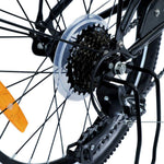 CHANTY Roader 20" Schwarzes Jungenfahrrad | 7 Gänge |