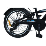 CHANTY Roader 20" Schwarzes Jungenfahrrad | 7 Gänge |