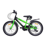 CHANTY Sprinter 20" Grünes Jungenfahrrad | 7 Gänge |