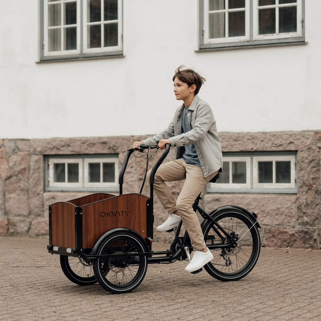 Chanty Cargo Teen - Schwarz