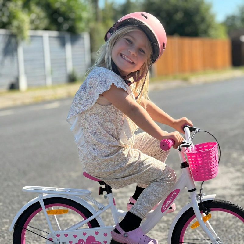 CHANTY Love 18" Pinkes Kinderfahrrad | Mädchen |