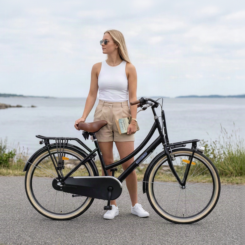 Chanty Kinderfahrrad – City – 26 Schwarz