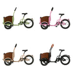 Geschwisterpaket - 4 Kinder-Lastenräder